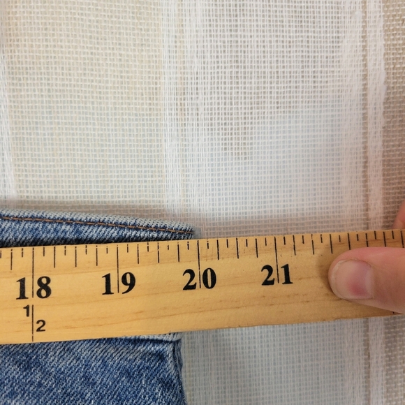 Madewell The‎ Perfect Vintage Straight Jeans Blue Size 33 - Picture 6 of 15